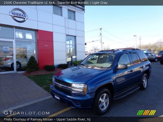 2006 Chevrolet TrailBlazer LS 4x4 in Superior Blue Metallic