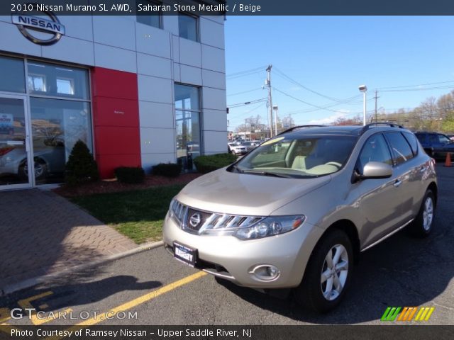 2010 Nissan Murano SL AWD in Saharan Stone Metallic
