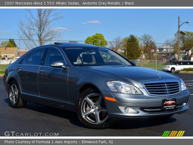 2007 Mercedes-Benz S 550 4Matic Sedan in Andorite Grey Metallic