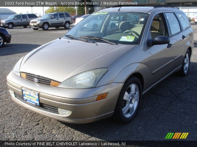 2003 Ford Focus ZTW Wagon in Arizona Beige Metallic