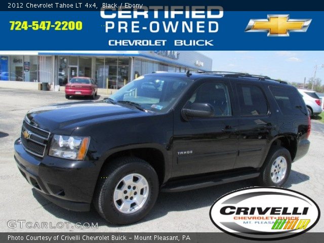 2012 Chevrolet Tahoe LT 4x4 in Black