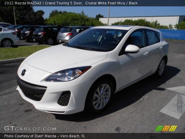 2012 Mazda MAZDA3 i Grand Touring 5 Door in Crystal White Pearl Mica
