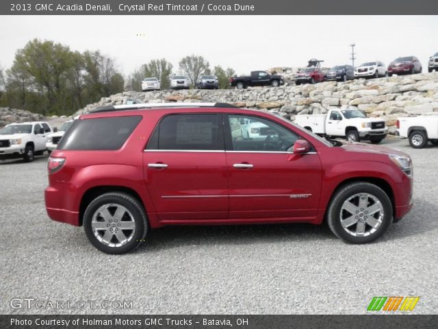 2013 GMC Acadia Denali in Crystal Red Tintcoat