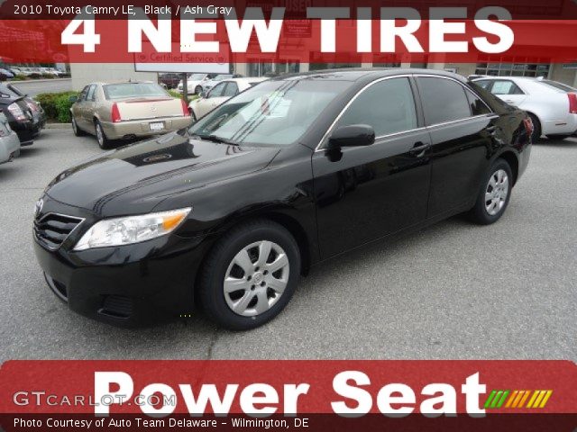 2010 Toyota Camry LE in Black