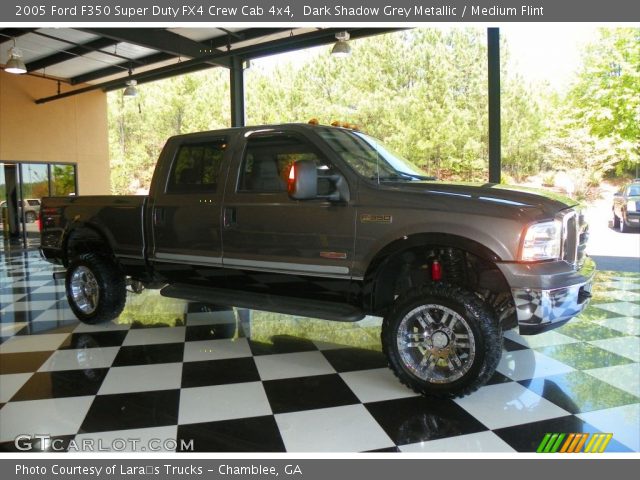 2005 Ford F350 Super Duty FX4 Crew Cab 4x4 in Dark Shadow Grey Metallic