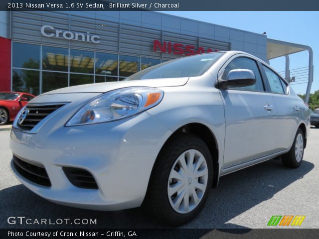 2013 Nissan Versa 1.6 SV Sedan in Brilliant Silver