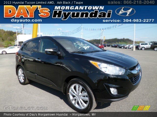 2013 Hyundai Tucson Limited AWD in Ash Black