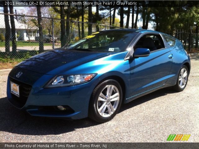 2011 Honda CR-Z EX Sport Hybrid in North Shore Blue Pearl