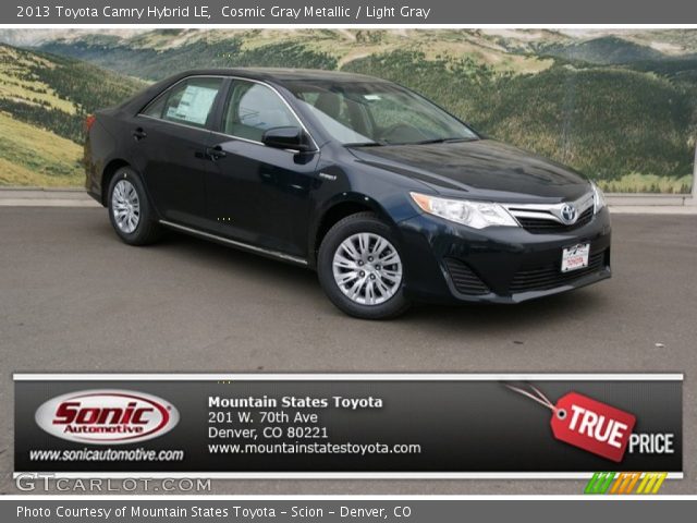 2013 Toyota Camry Hybrid LE in Cosmic Gray Metallic