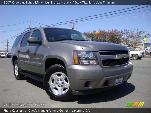 2007 Chevrolet Tahoe LS in Amber Bronze Metallic