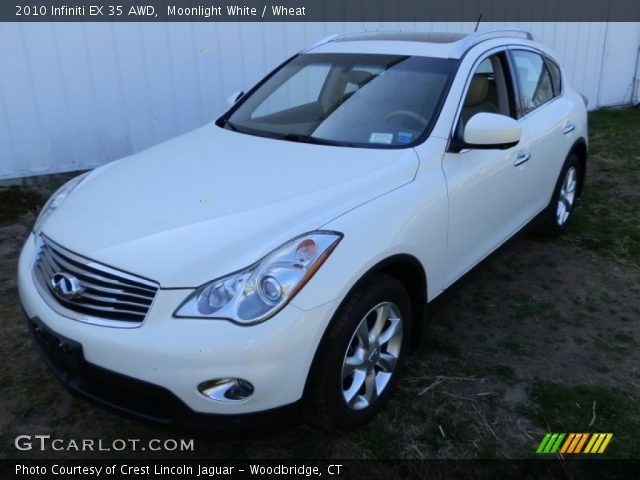 2010 Infiniti EX 35 AWD in Moonlight White