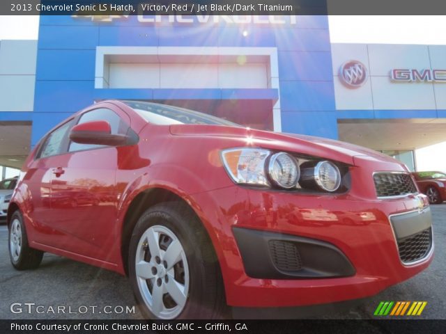 2013 Chevrolet Sonic LS Hatch in Victory Red