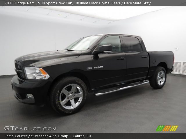 2010 Dodge Ram 1500 Sport Crew Cab in Brilliant Black Crystal Pearl