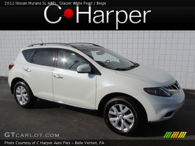 2011 Nissan Murano SL AWD in Glacier White Pearl