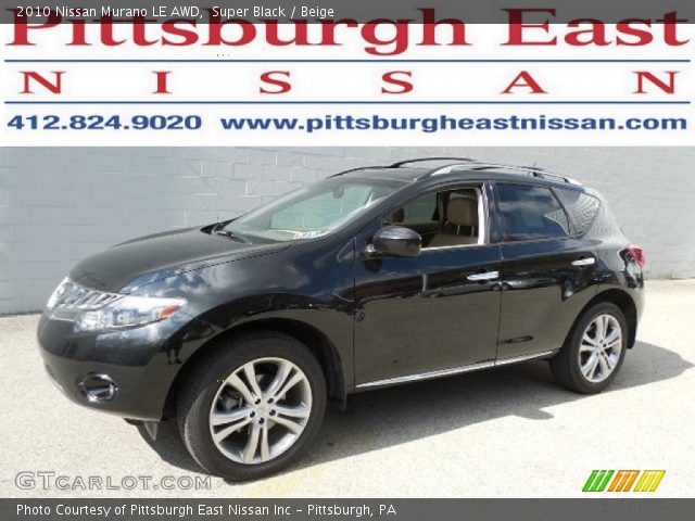 2010 Nissan Murano LE AWD in Super Black