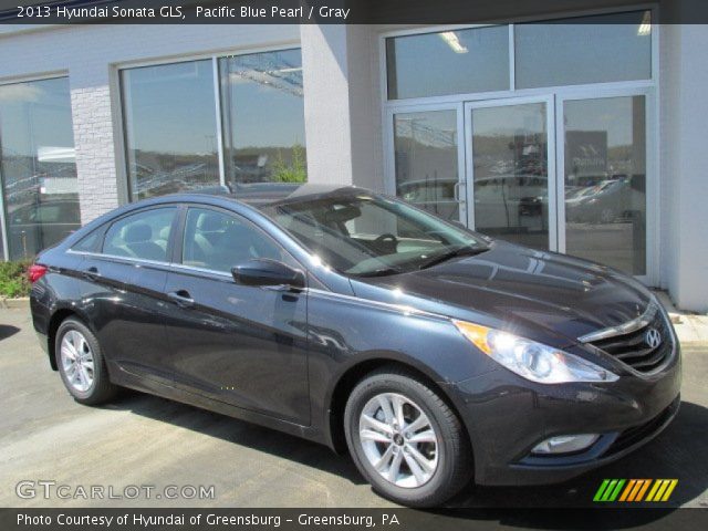 2013 Hyundai Sonata GLS in Pacific Blue Pearl