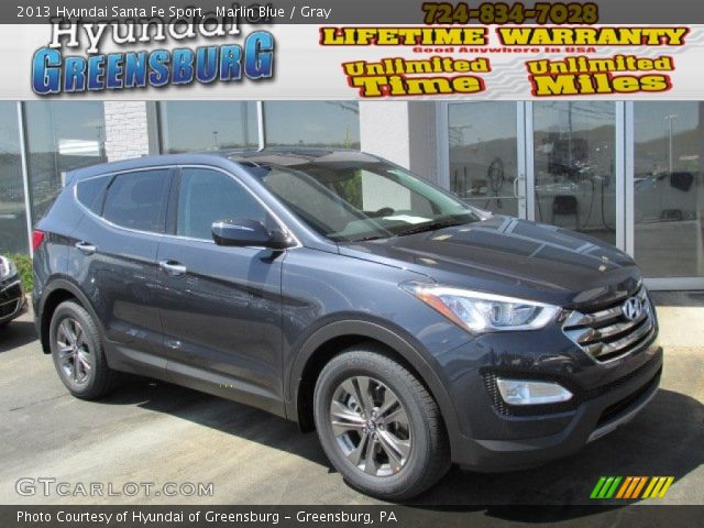 2013 Hyundai Santa Fe Sport in Marlin Blue