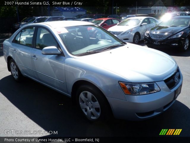 2007 Hyundai Sonata GLS in Silver Blue