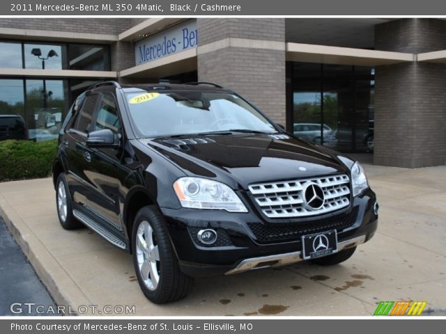 2011 Mercedes-Benz ML 350 4Matic in Black