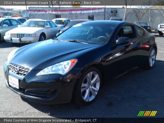 2012 Hyundai Genesis Coupe 2.0T in Bathurst Black