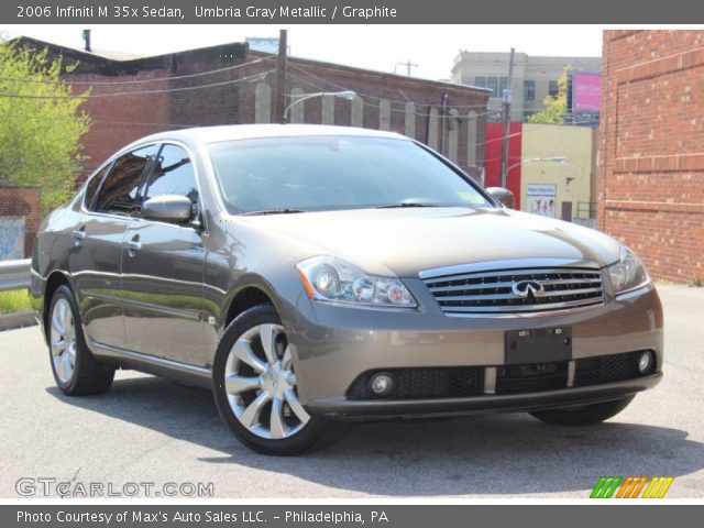 2006 Infiniti M 35x Sedan in Umbria Gray Metallic