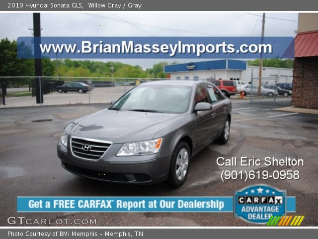 2010 Hyundai Sonata GLS in Willow Gray