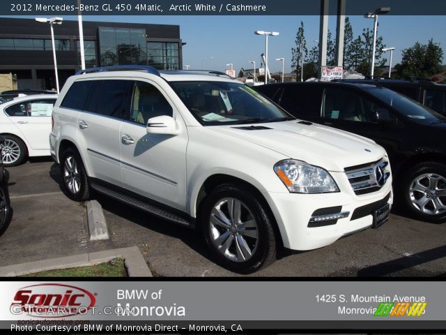 2012 Mercedes-Benz GL 450 4Matic in Arctic White