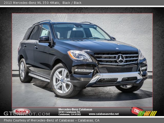 2013 Mercedes-Benz ML 350 4Matic in Black