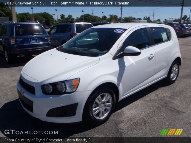 2013 Chevrolet Sonic LT Hatch in Summit White