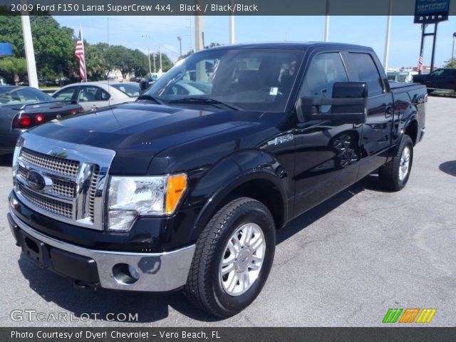 2009 Ford F150 Lariat SuperCrew 4x4 in Black