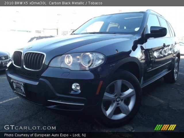 2010 BMW X5 xDrive30i in Carbon Black Metallic