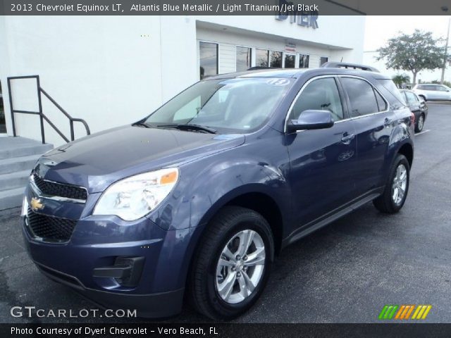 2013 Chevrolet Equinox LT in Atlantis Blue Metallic