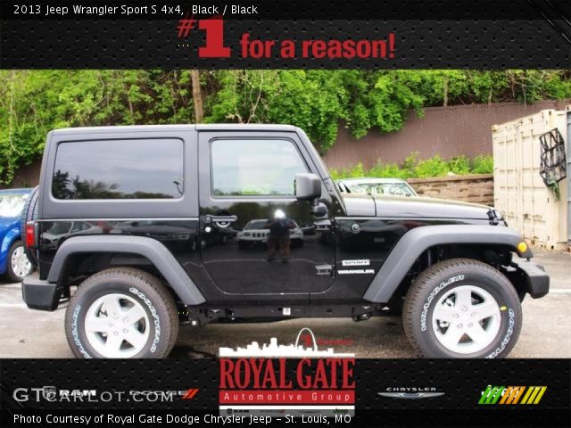 2013 Jeep Wrangler Sport S 4x4 in Black