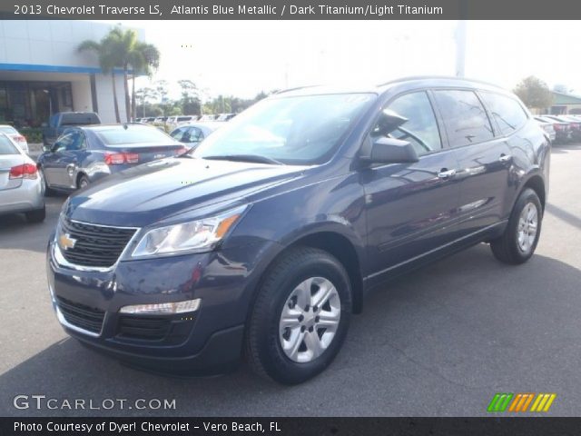 2013 Chevrolet Traverse LS in Atlantis Blue Metallic