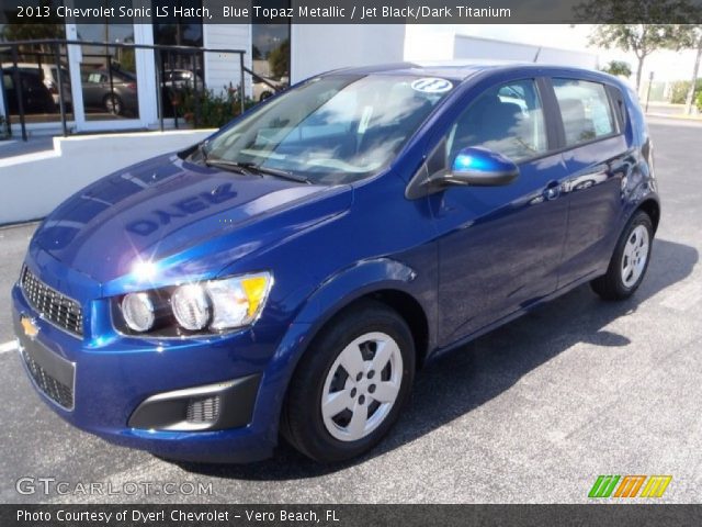 2013 Chevrolet Sonic LS Hatch in Blue Topaz Metallic