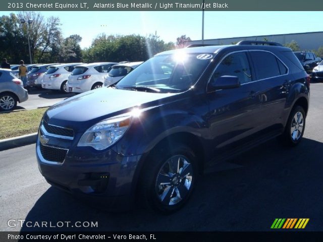 2013 Chevrolet Equinox LT in Atlantis Blue Metallic