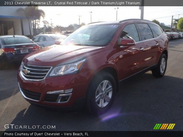 2013 Chevrolet Traverse LT in Crystal Red Tintcoat
