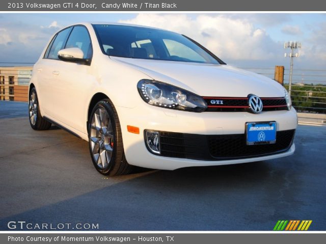 2013 Volkswagen GTI 4 Door in Candy White