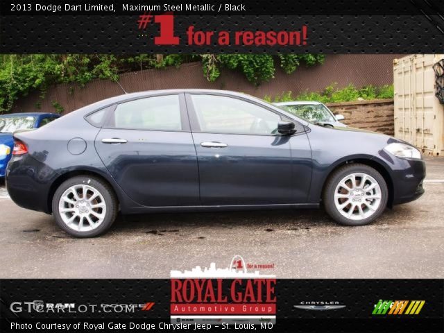 2013 Dodge Dart Limited in Maximum Steel Metallic