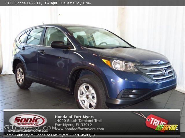 2013 Honda CR-V LX in Twilight Blue Metallic