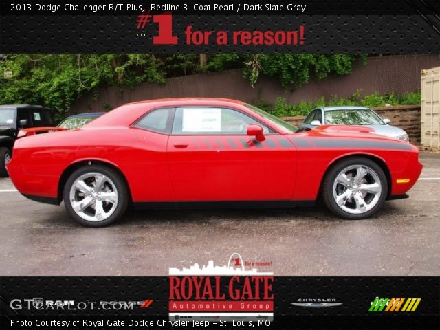 2013 Dodge Challenger R/T Plus in Redline 3-Coat Pearl