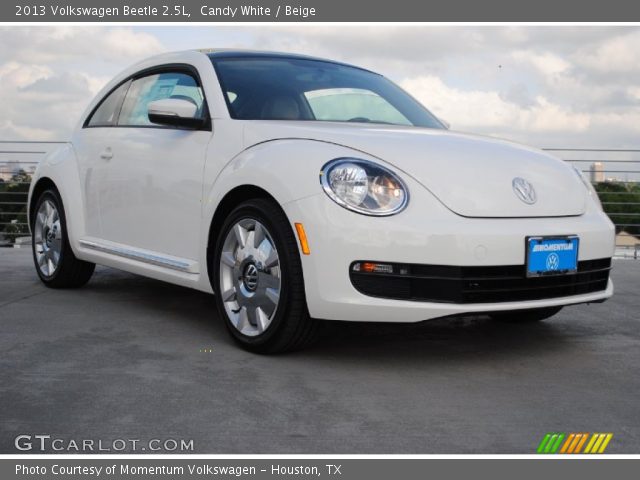 2013 Volkswagen Beetle 2.5L in Candy White