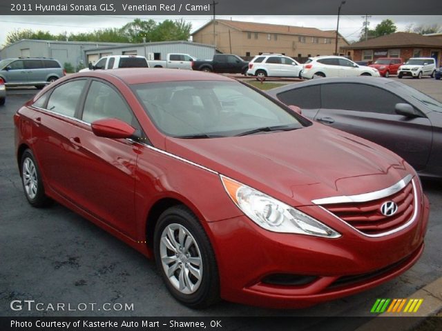 2011 Hyundai Sonata GLS in Venetian Red