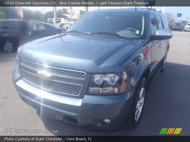 2010 Chevrolet Suburban LTZ in Blue Granite Metallic