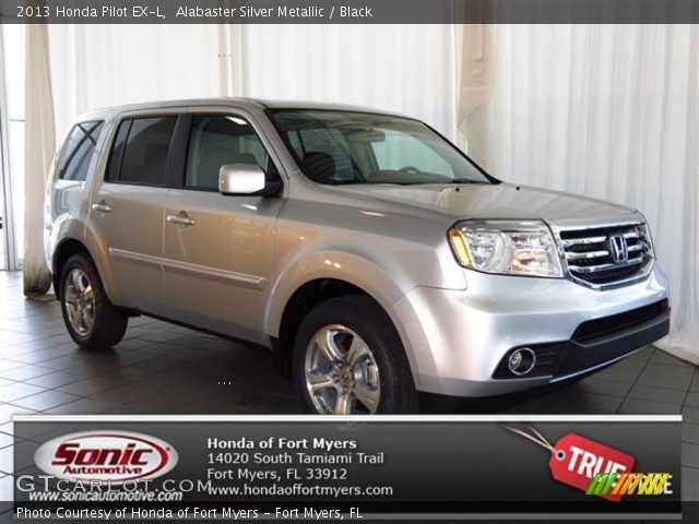 2013 Honda Pilot EX-L in Alabaster Silver Metallic