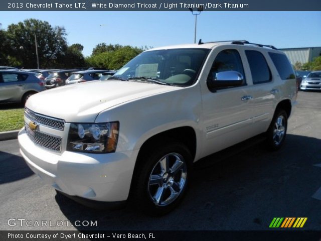 2013 Chevrolet Tahoe LTZ in White Diamond Tricoat