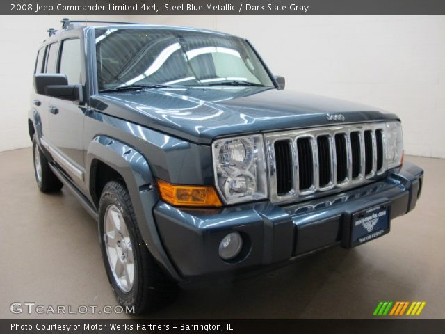 2008 Jeep Commander Limited 4x4 in Steel Blue Metallic