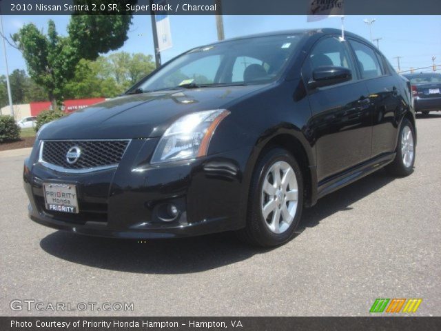 2010 Nissan Sentra 2.0 SR in Super Black