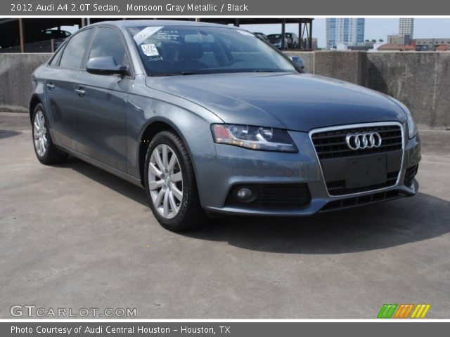 2012 Audi A4 2.0T Sedan in Monsoon Gray Metallic