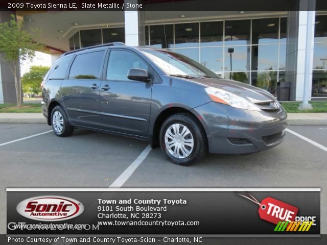 2009 Toyota Sienna LE in Slate Metallic